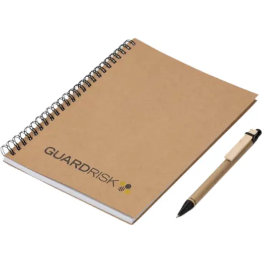 Eco-Logical A5 Notebook & Pen Notebook Branded